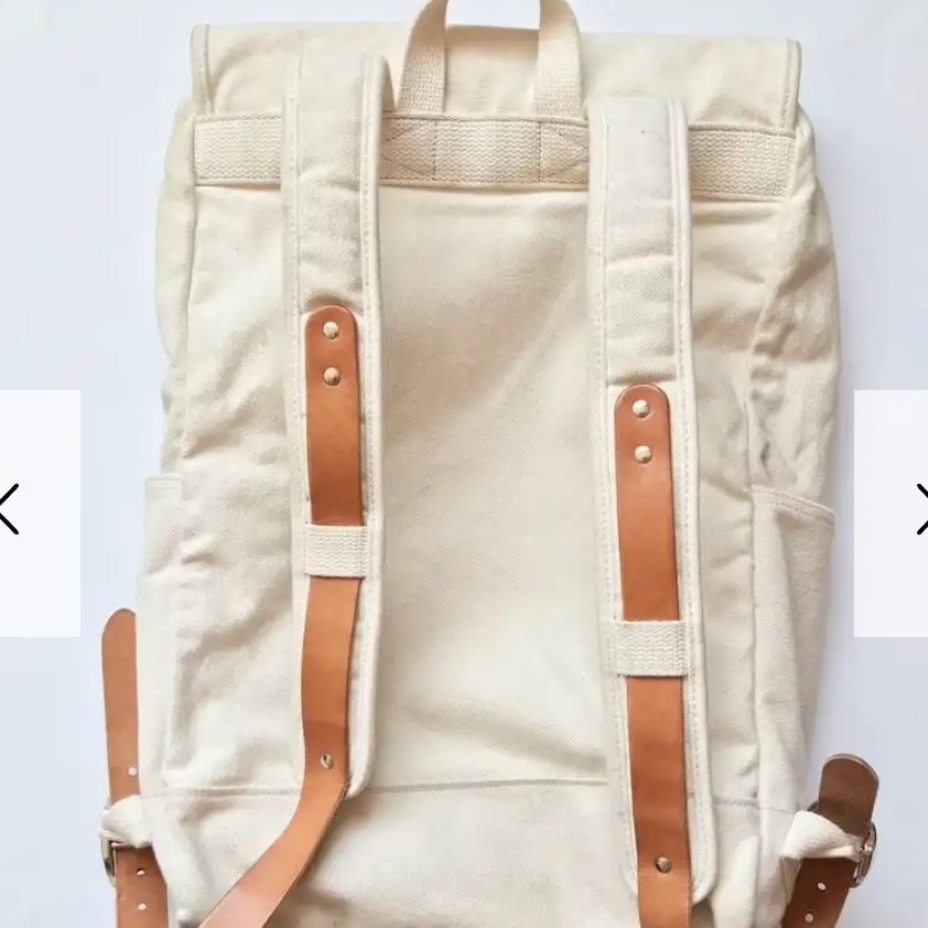 Bag Pack Makr farm ruck sack canvas leather back Pack for Sale in Miami Beach FL OfferUp