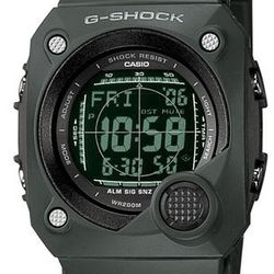 Classic G-Shock Casio G-8000 Digital Watch Men 200M Water Resistance Army Military Target Sniper LED Light Shock Resistant Alarm World Clock 