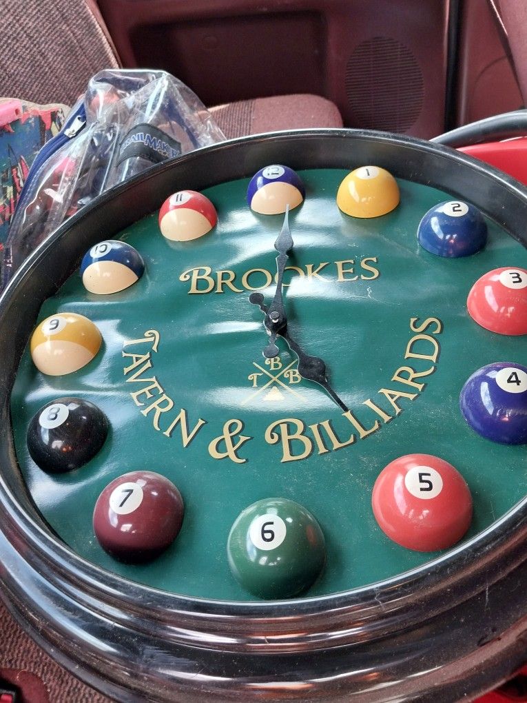 Pool Ball Clock