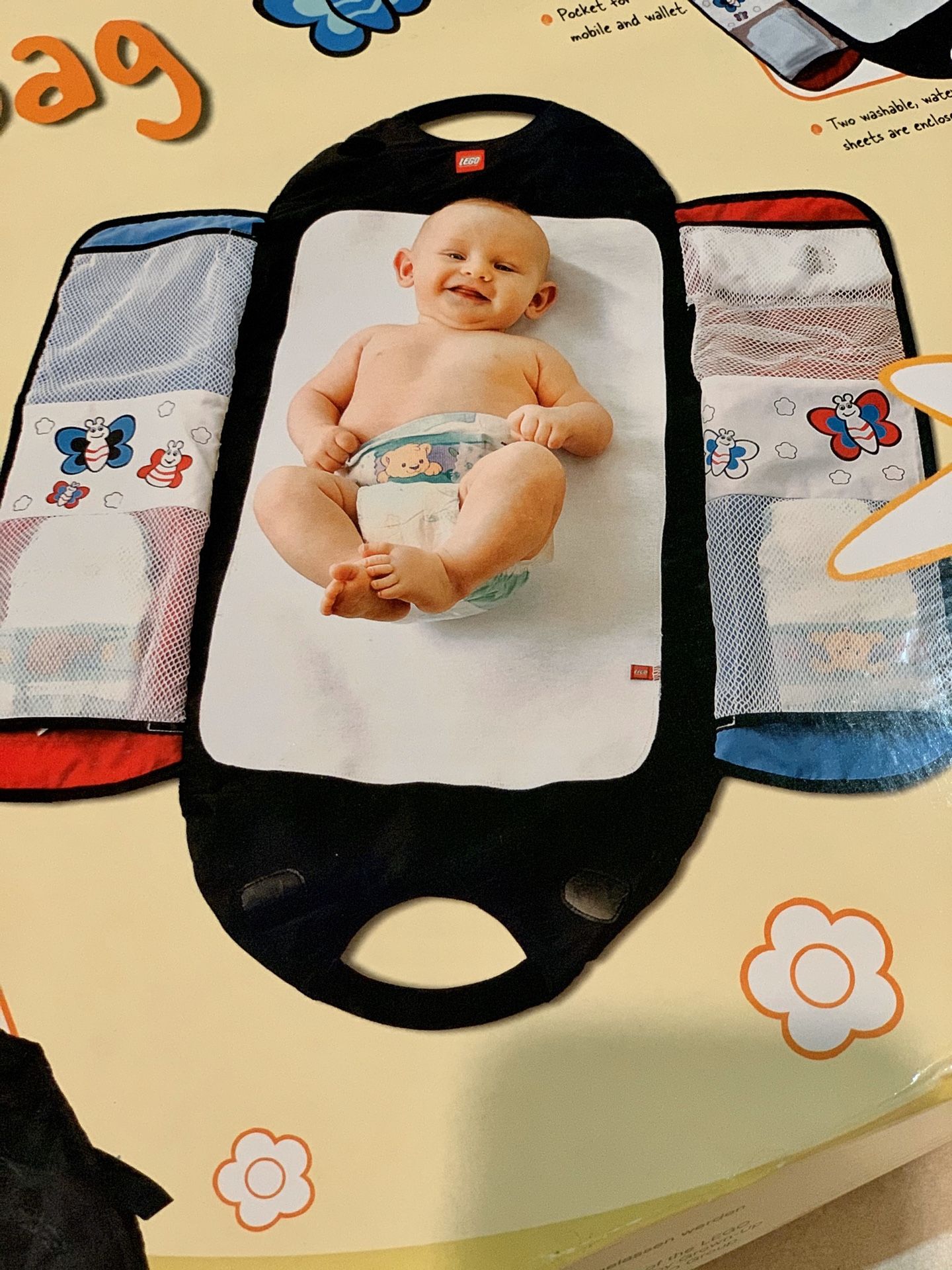 Diaper bag changing pad