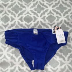 NWT WOMENS BIKINI BOTTOMS LARGE MID RISE 