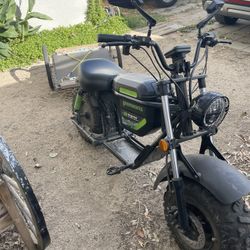 E-bike With Trailer& Ramps