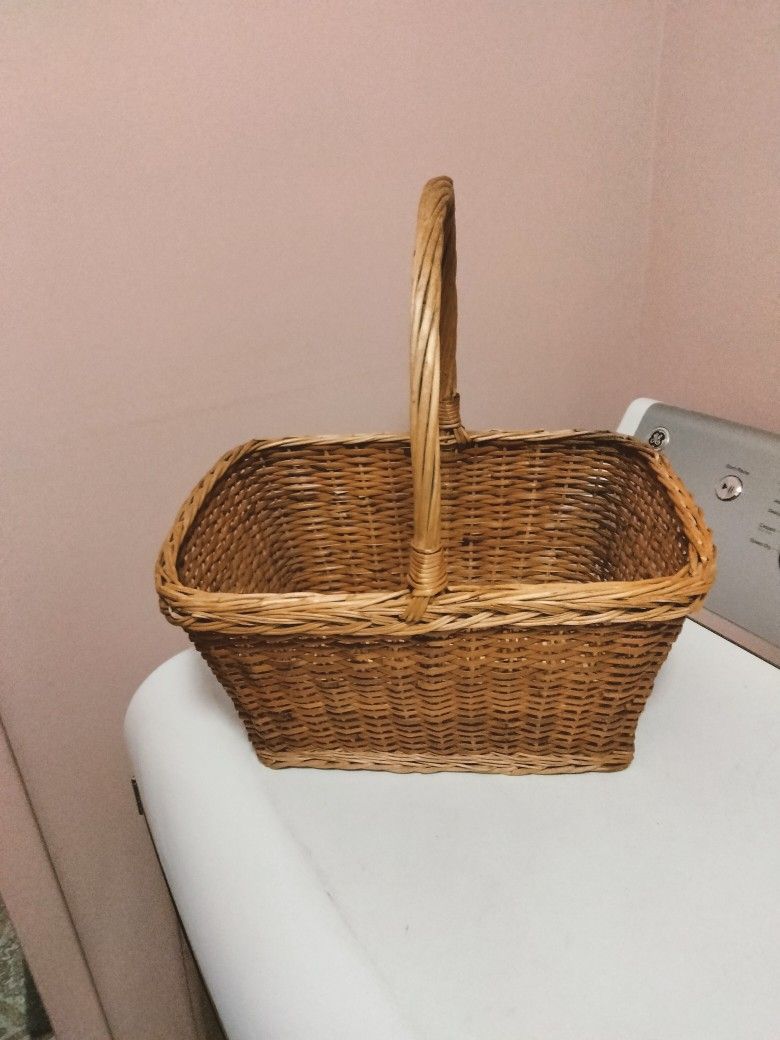 One Woven Market Basket