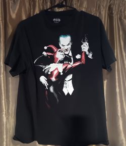 Joker and Harley Quinn T Shirt Size L