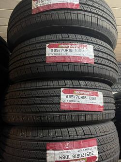 235/70/15 Llantas Nuevas Disponibles 