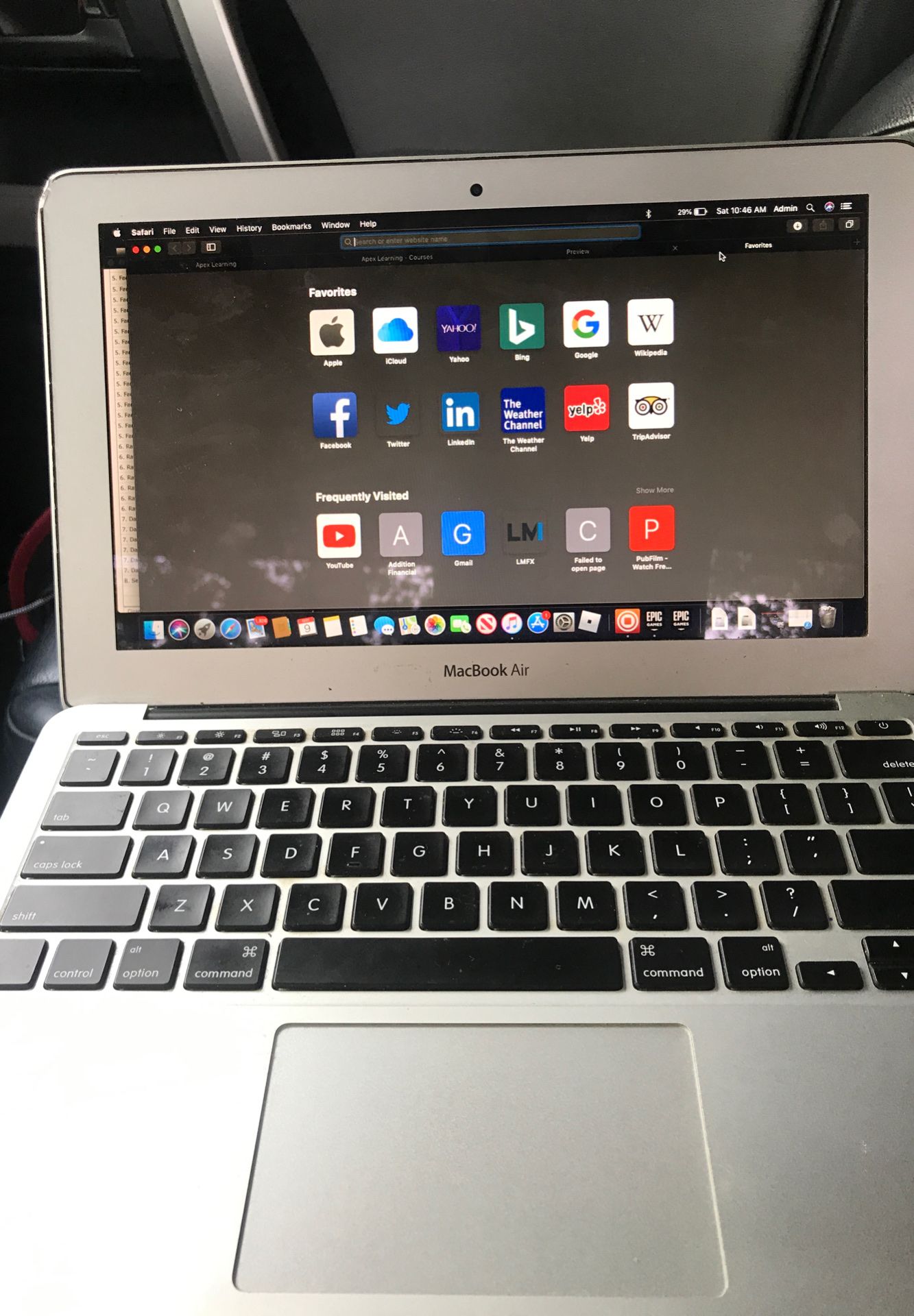 MacBook Air laptop