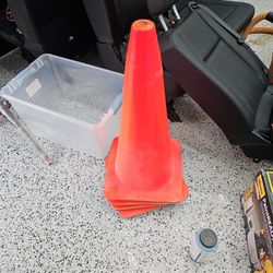 Traffic Cones Great Condition Free!