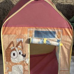 (3 Items) Baby Walker, Jeep Baby High Chair, Bluey Playhouse