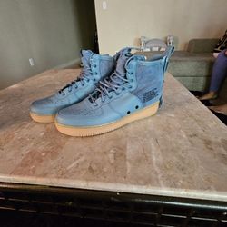 Nike Air Force 1 Mid Celestial Teal Size 12 for Sale in Seatac WA