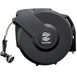 Retractable Garden Hose Reel 5/8"x100ft
