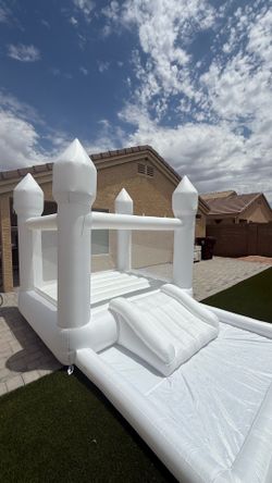 white mini bouncer