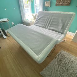 Queen Bed Frame Electric Lift 