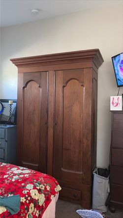 Wooden armoire