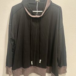 POL Brand Hoodie Black And Mocha