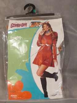 Scooby-Doo Adult Halloween Costume Large 12-14