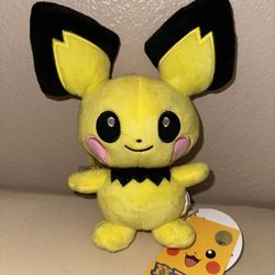 NWT WAYTOFUN Pokemon PICHU Plush 8” Taiwan Exclusive RARE