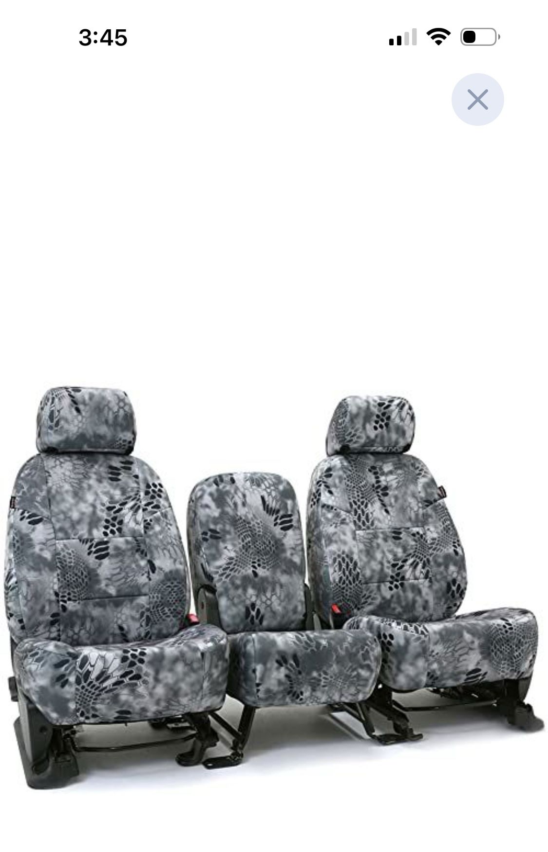 Jeep First Row Seat Covera