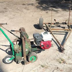Ryan JR Junior Sod Cutter - Newer Honda Engine - Transport Trailer