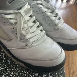 Air Jordan’s  5 Retro White/black 