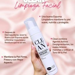 Espuma Limpiadora Facial 