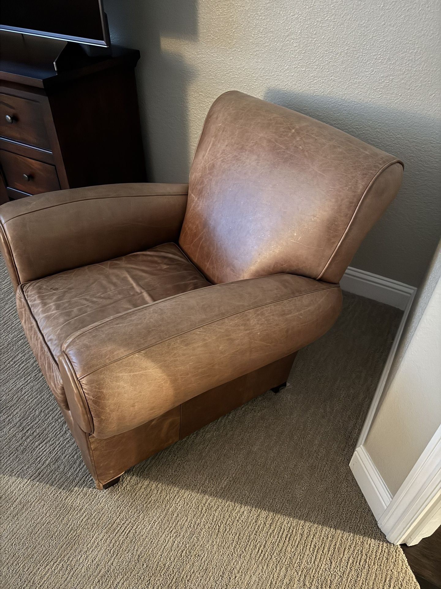 Leather Sofa Chair