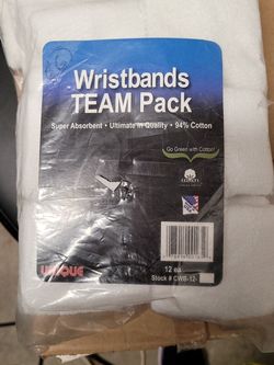 Wristbands TEAM Pack. White.