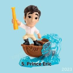 Disney The Little Mermaid Prince Eric McDonald’s Happy Meal Toy 2022 New Sealed