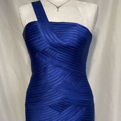 BCBGMAXAZRIA Blue Dress Women’s Size 6