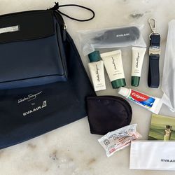 NEW Salvatore Ferragamo Travel Pouch