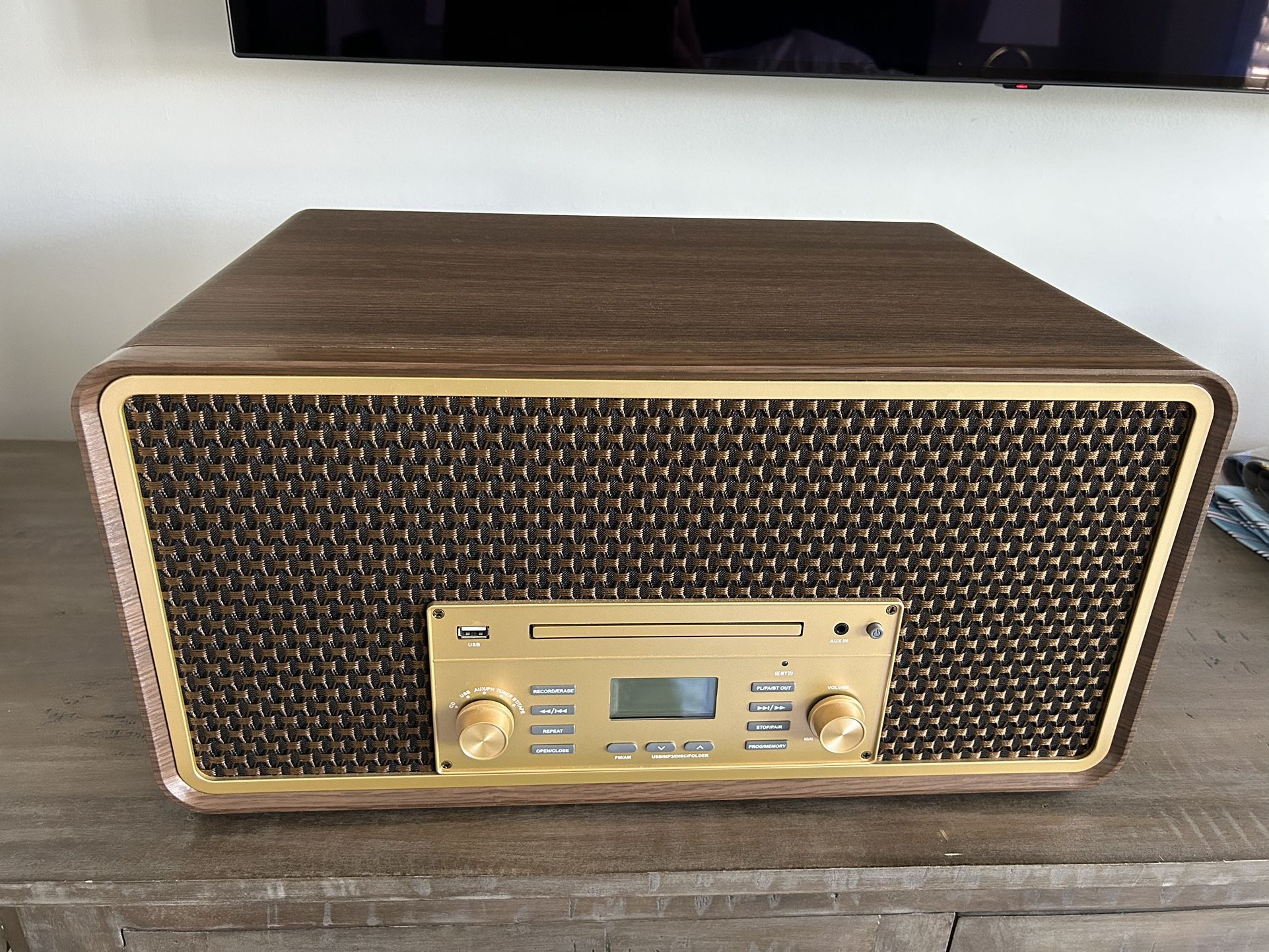 Record/cassette/CD/radio/bluetooth Player