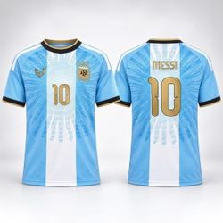 Messi Argentina Farewell Jersey S M L XL XXL