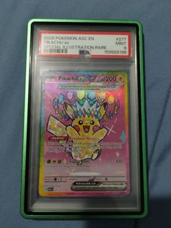 Pikachu ex 277/217 ascended heroes psa9