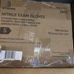 Nitrile Exam Gloves 