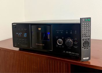 Sony DVP-CX995V 400 Disc Explorer SACD / CD / DVD Serviced w/ Remote