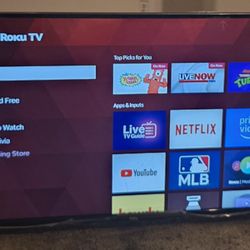 TCL Roku  43in Smart Tv w/ legs