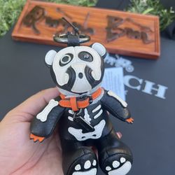 Coach Halloween Skeleton Bear Charm Bag 