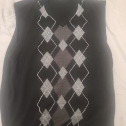 Black Sweater Vest