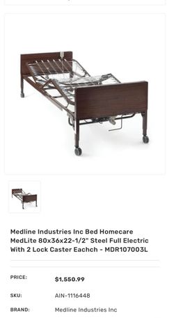 Adjustable medical bed