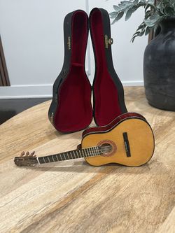 Authentic Models Mini Decorative Guitar w/ Case – $45 OBO