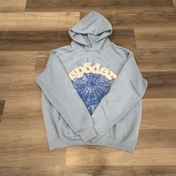 Nike light blue hoodie