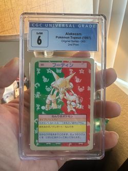Alakazam #65 Original Series CGC 6