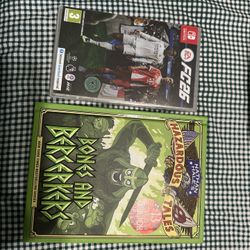 Nintendo Switch Game Fc26 & Hazardous Tales Book