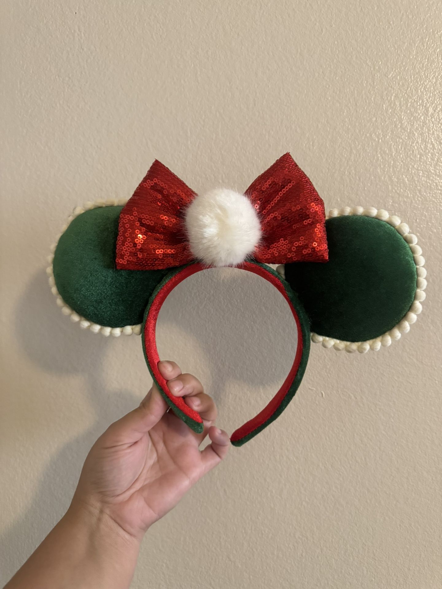 Christmas Mickey ears