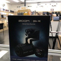 Zoom Q8N 4K Video Recorded