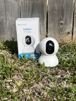 Security Camera 2K, blurams Baby Monitor Dog Camera 360-degree