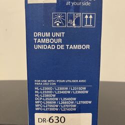 BROTHER Genuine DR630 Original Drum Unit Black