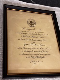 1966 inauguration committee for Richard Nixon