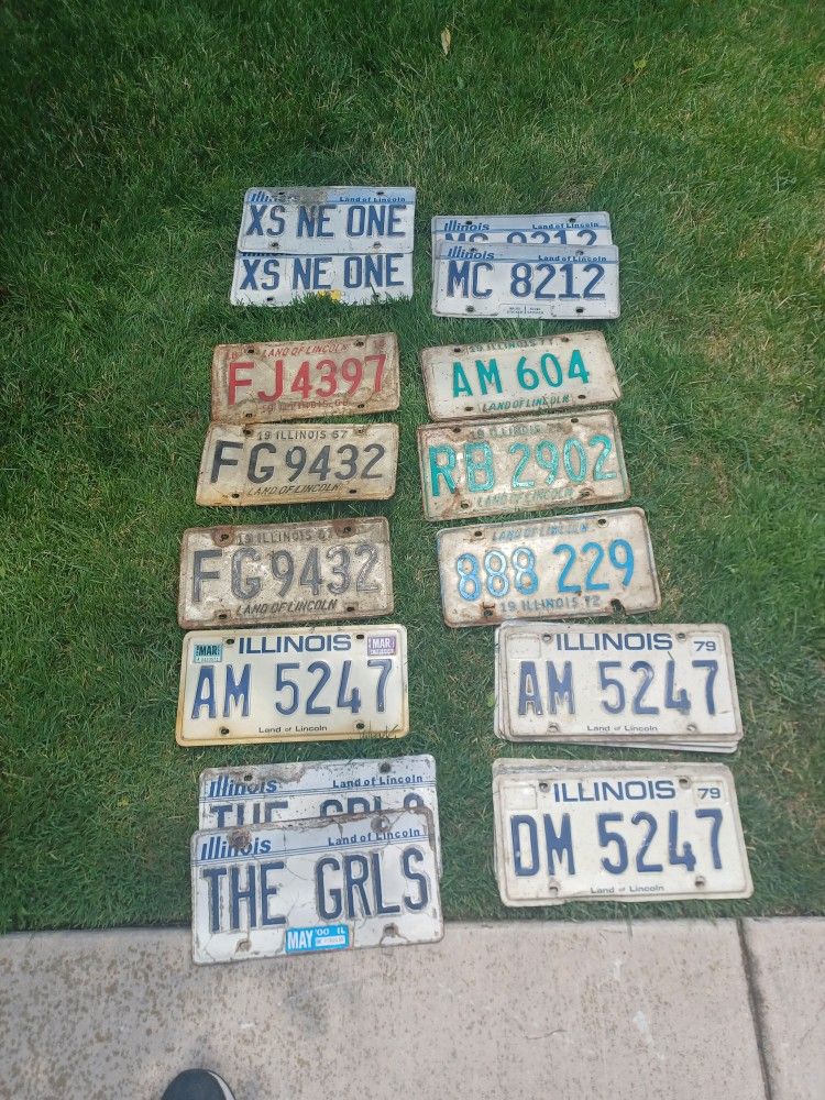 Vintage Car Tags!