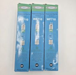 WF710 Water Filter 3 Pack Lot Replacement For Whirlpool Kenmore Aqua Fresh New