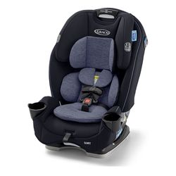 Graco Slim Fit 3 In 1 Car Seat.  Blue Color